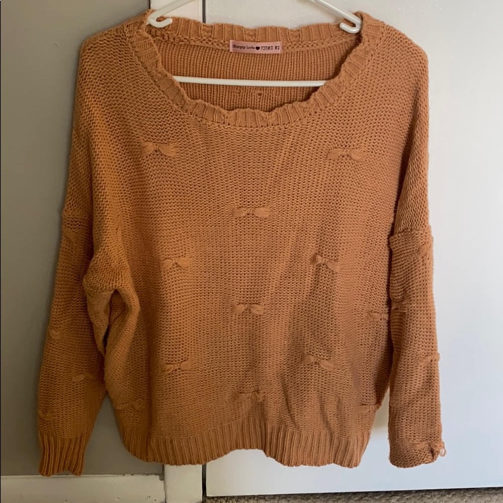 Bow sweater